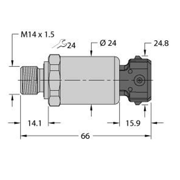 Pressure Transmitter With Current Output (2-Wire)   PT600R-2119-I2-AMP3J1 image 1