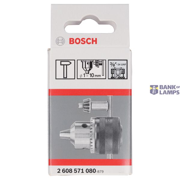 Keyless chucks up to 10 mm D= 1.0 - 10 mm; A= 3/8" - 24 image 2