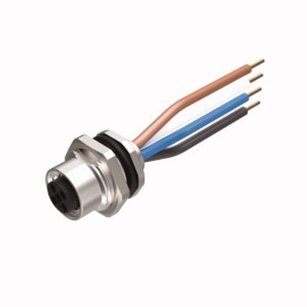 M12 Power Flange Rear-mounted   FKFD46PT-0.5/M16 image 2