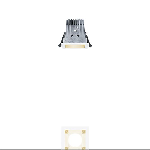 PANOS INF Q68 10W 940 LDO VFL-GD WH - LED ceiling-recessed luminaire image 1