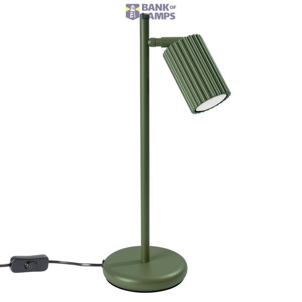 CARBON DESK LAMP WITH MODERN DESIGN, RUBBER LAMPSHADE image 2