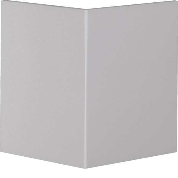 External corner lid for wall trunking BR lid 80mm in light grey image 2