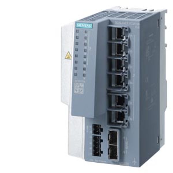 SCALANCE XCM108PoE (6 x Gbit PoE, 2xSFP) unmanaged IE Switch image 2