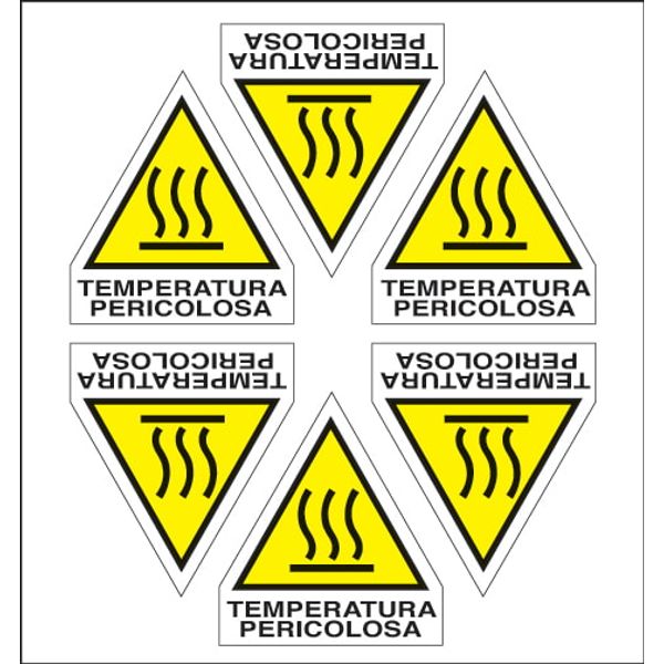 Adhesive label - Dimensions: 165 x 175 mm image 1