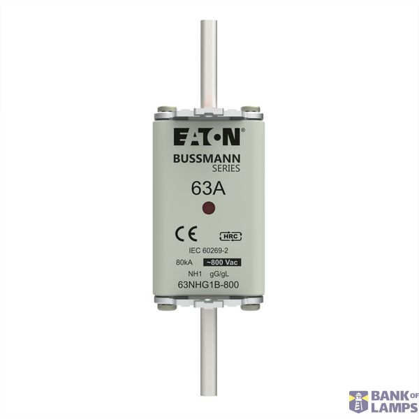 Fuse-link, LV, 63 A, 800 V AC, NH1, Class gG/gL image 4