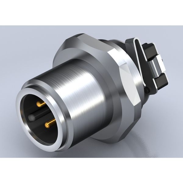 Built-in plugs, M12, Mounting thread: M 14, Number of poles: 4, Strand / cable length: image 1