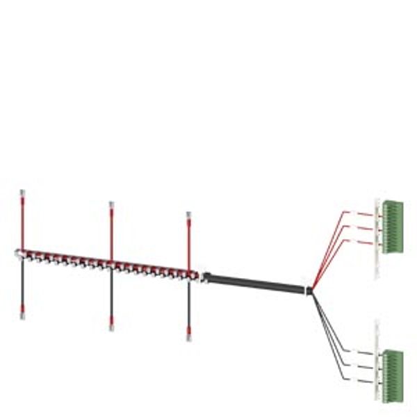 Accessory for 3KC8 control wire taps, kit for upper connection image 2