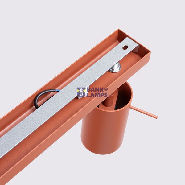 RING CEILING LAMP 6L RED OCHRE 6XGU10 image 8