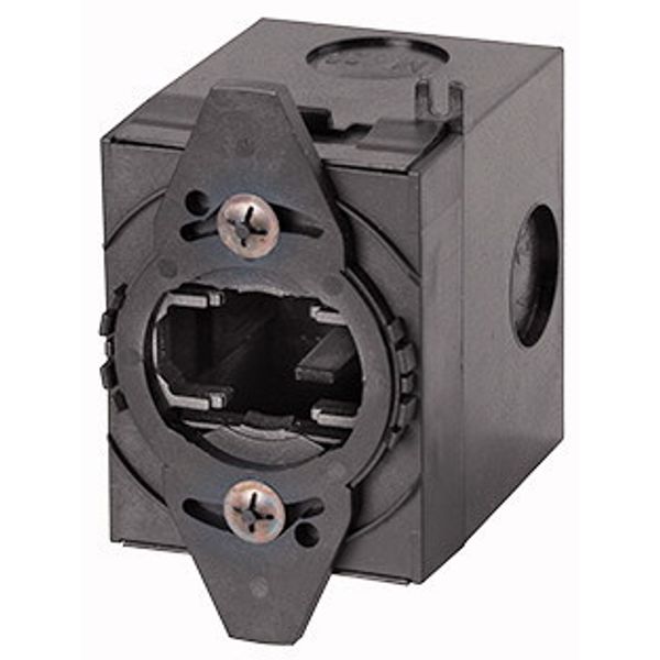 M22-ADC4 Mounting clamp, with dust protection, 4-way image 1