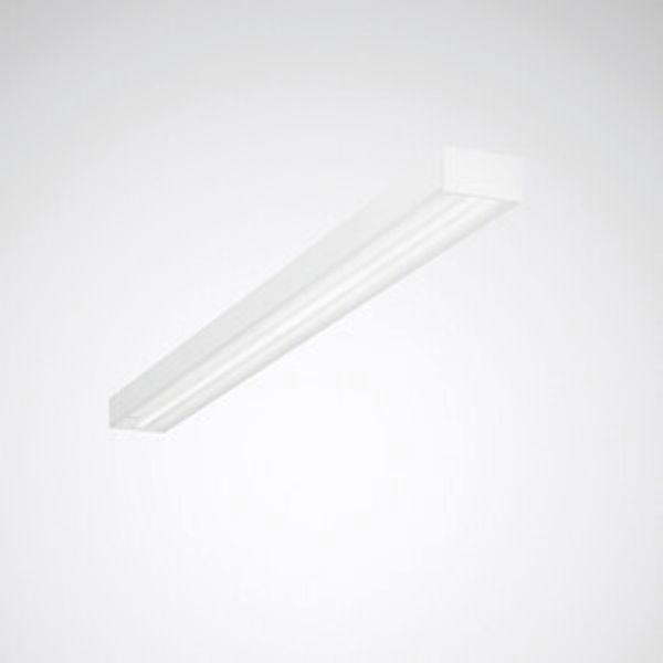 Surface-mounted luminaire Solvan Flow D Lens White rectangular ET 27W 4000lm Wide reduced glare UGR19 (W19) IK03 3 SDCM 7573240 image 1