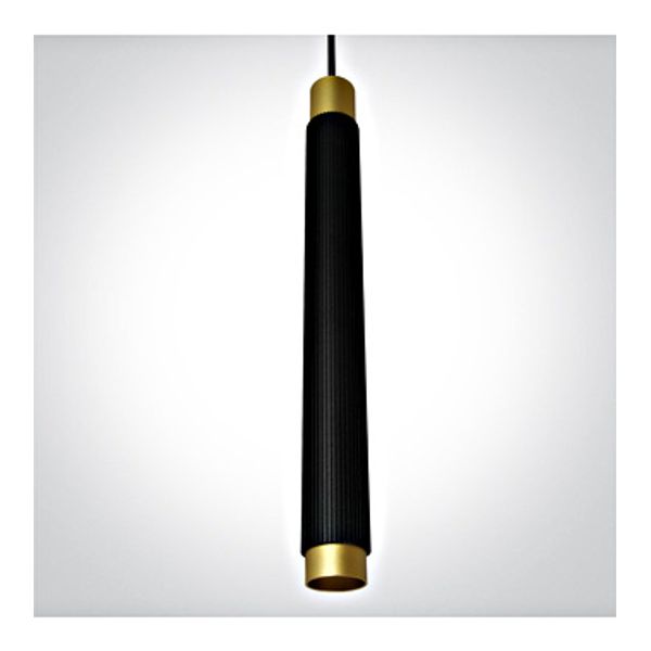 Tuby PL LED 5W 350lm 930 IP20 48VDC 38ø black image 1
