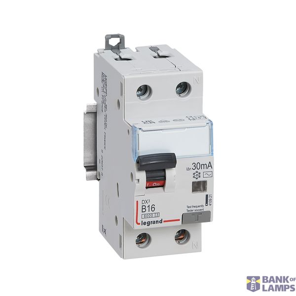 RCBO DX3 1P+N B16 6000A 30MA AC image 2