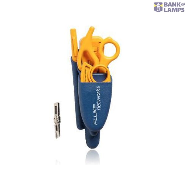 Fluke Pro-Tool Kit IS40 + D814 Impact Tool, D-Snips, Cable Stripper, EverSharp 66/110 cut blade, & Probe Pic image 1