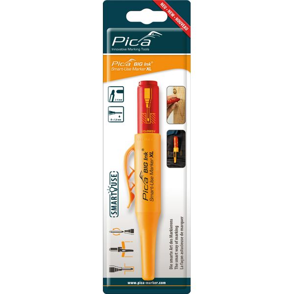 Pica 7040 BIG Ink Highlighter XL red blister image 3