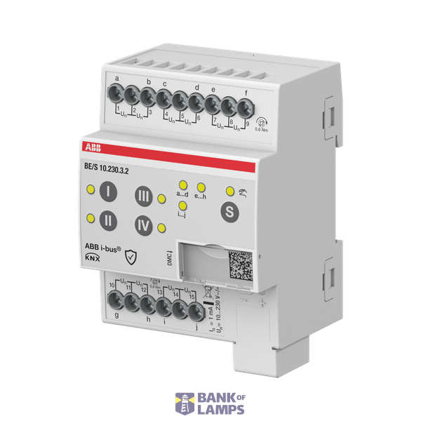 Binary Input, 10-fold, 10-230 V  Manual Operation, MDRC image 1