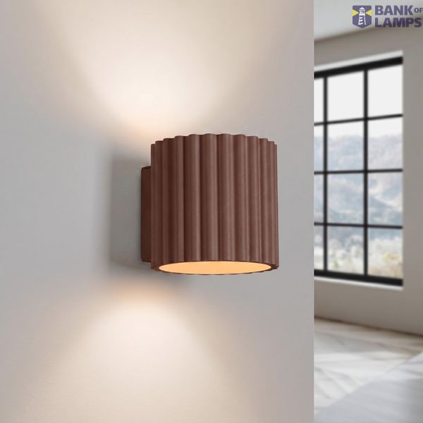 Wall lamp AURA brown G9 image 5