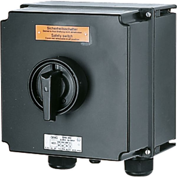 T0-1-8214/I1 Changeoverswitches, T0, 20 A, surface mounting, 1 contact unit(s), Contacts: 2, 45 °, momentary, With 0 (Off) position, with spring-return from both d image 603