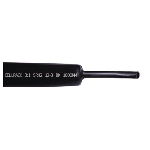 Heat Shrink Tube Adhesive 12–3mm Black image 1