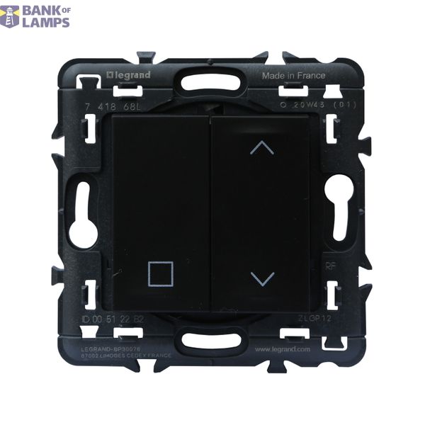 WIRELESS BATTERYLESS CONTROL SHUTTERS CENTRALIZATION VALENA NEXT BLACK image 1