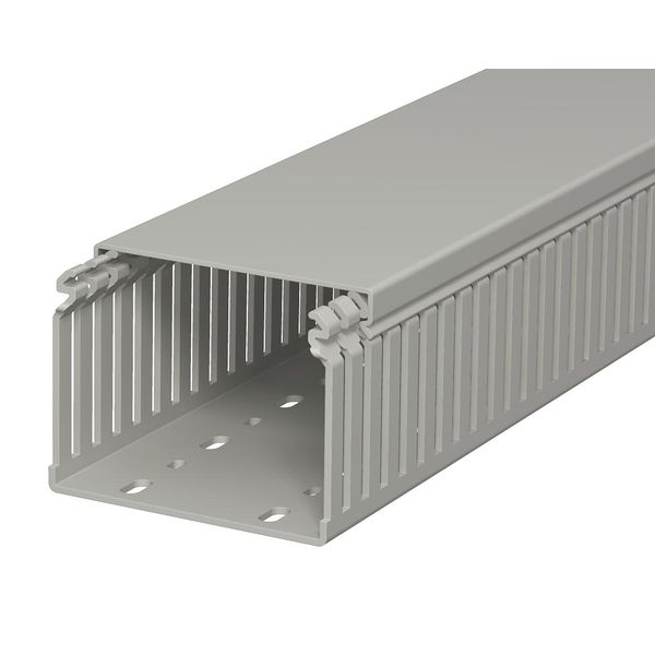 Wiring Duct 100x75mm WxH, Type LKV, RAL 7030 image 1