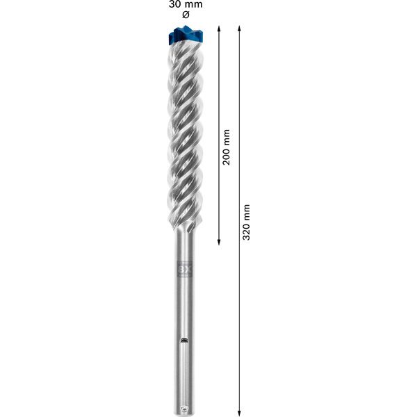 EXPERT SDS max-8X Hammer Drill Bit 30 x 200 x 320 mm image 3