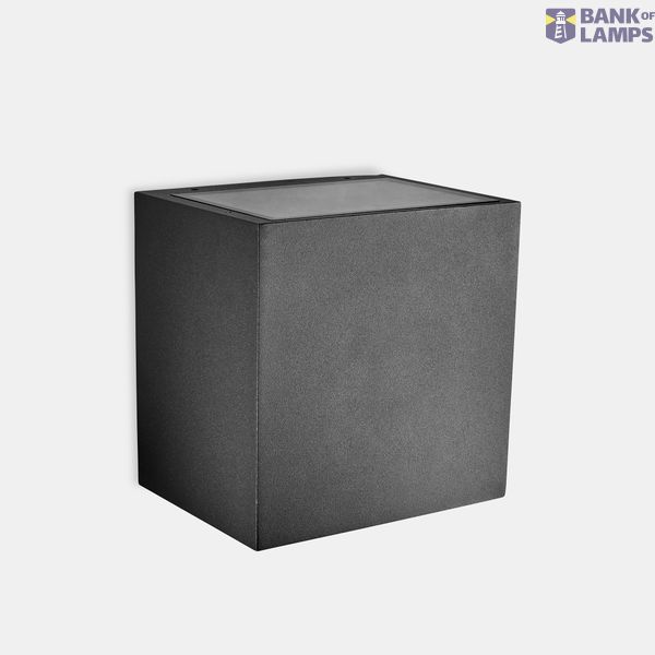 Wall fixture IP65 Afrodita Tech Small Double Emission LED 12W LED neutral-white 4000K ON-OFF Urban grey 360lm image 1