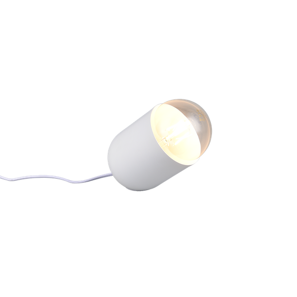 Nara table lamp E27 matt white image 1