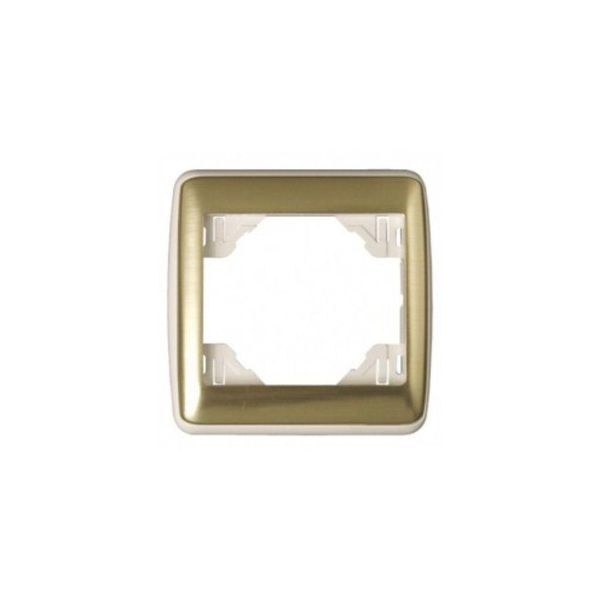 SINGLE FRAME IVORY/GOLD image 1