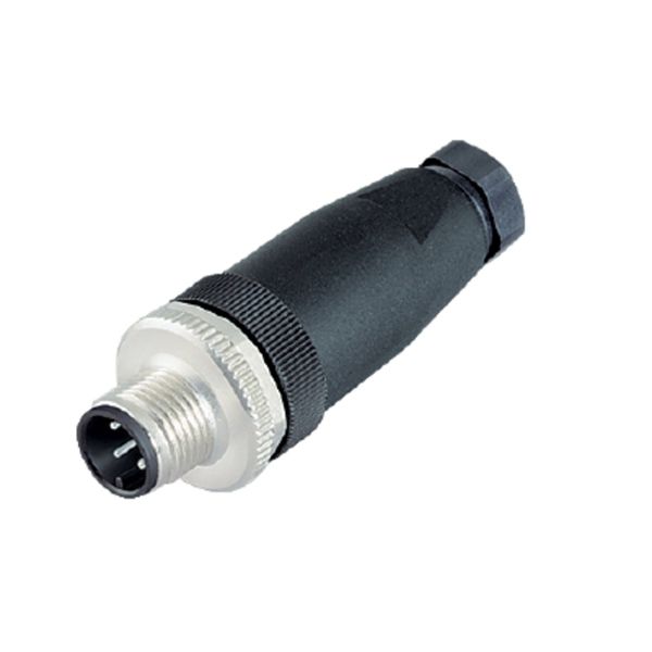 Field attachable connector, M12 image 1