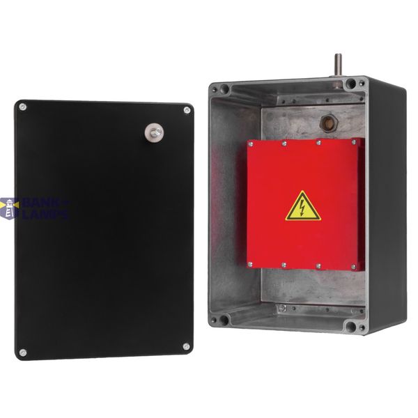 Metal housing, Width: 330 mm, Height: 230 mm, Depth: 181 mm, Powder co image 1
