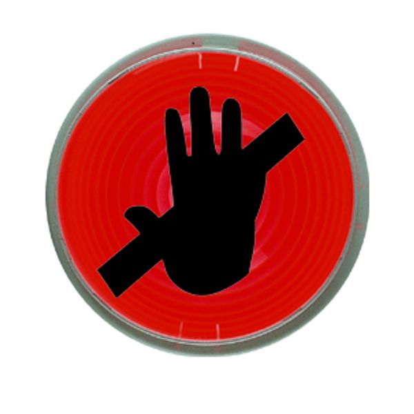 Adhesive sticker hand image 1