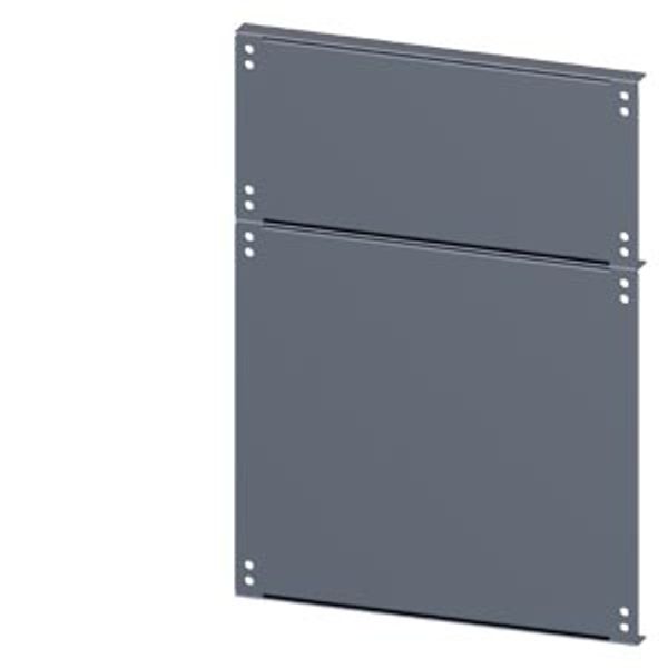 SIVACON, floor, closed, IP55, D: 600 mm, W: 400 mm, zinc-plated image 1