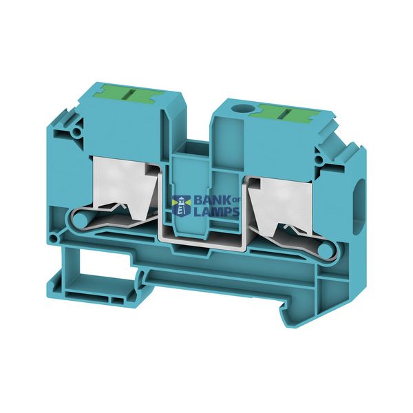 Feed-through terminal block, SNAP IN, blue, 10 mm², 57 A, 1000 V, Numb image 1