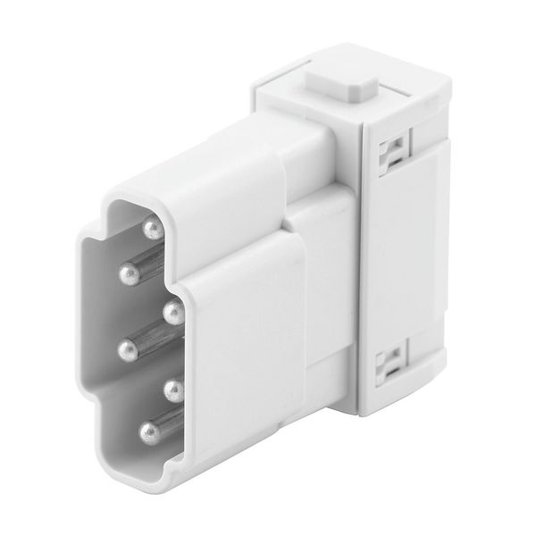 Signal module, 500 V, 16 A, Number of poles: 6, PUSH IN with actuator, Male, Required plug-in slots: 1 image 1