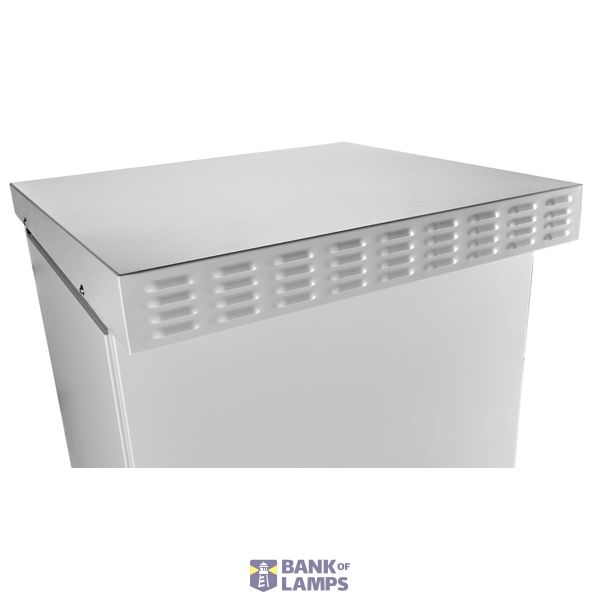 Outdoor rain canopy with exhaust filter, W=800 D=400 mm image 1