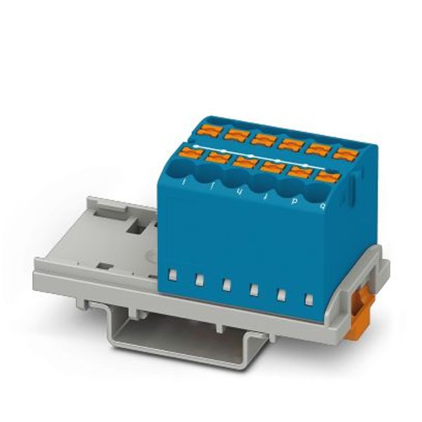 PTFIX 12X2,5-NS35 BU - Distribution block image 2