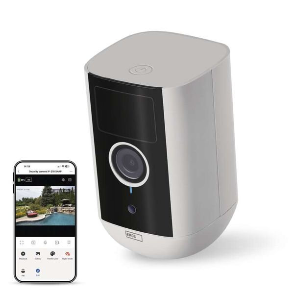 GoSmart Outdoor battery-powered camera IP-210 SNAP with WiFi image 1