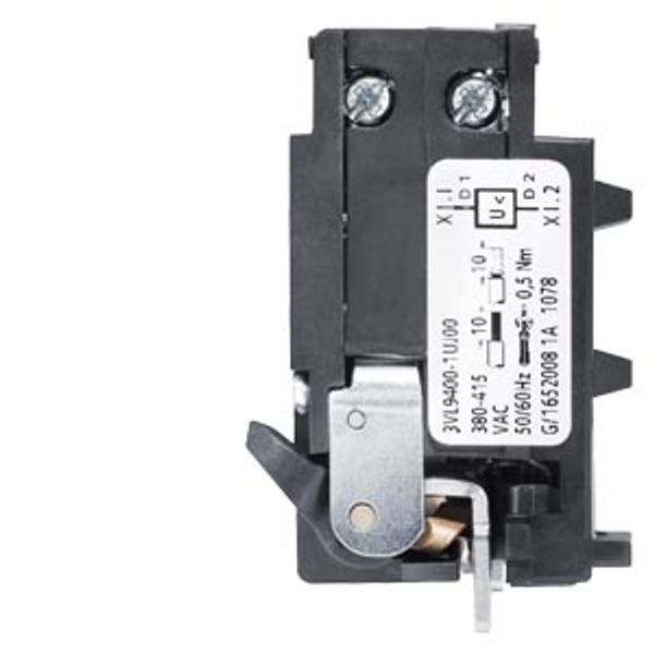 accessory for VL800UL, VL1200UL VL1600UL (MG frame – PG frame) undervoltage release 440...480V AC f. inst. in image 1