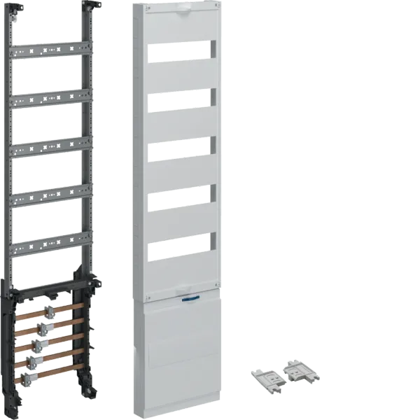 Distribution panel, universZ, 1050mm, 1-field, 5-row, with SaS 12x5mm, without QC terminals image 1
