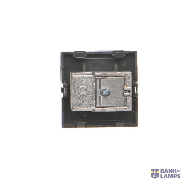 IP44 single socket outlet with shutters and frame seal - same color flap & frame, 16A, cream white/electro white image 1
