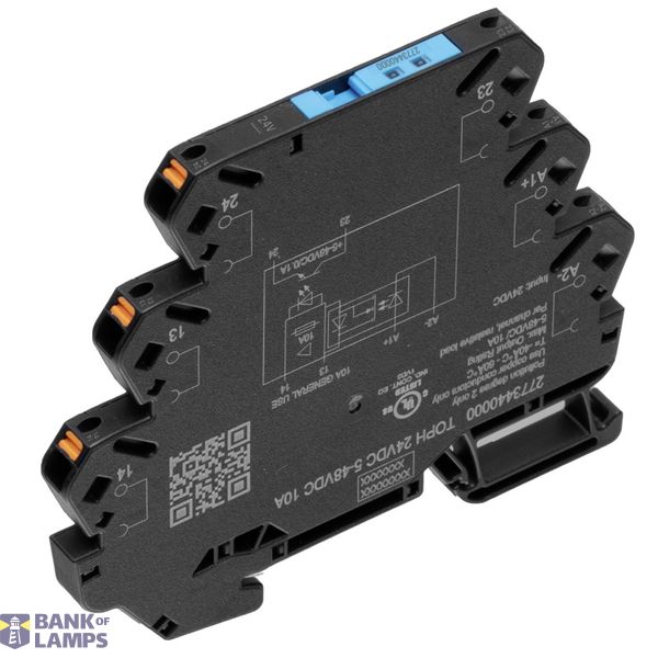 Solid-state relay, 24 V DC ±20 %, Reverse polarity protection, Suppres image 1