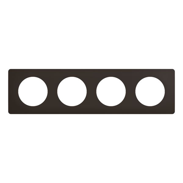 PLATE 4 GANG MAT BLACK image 6