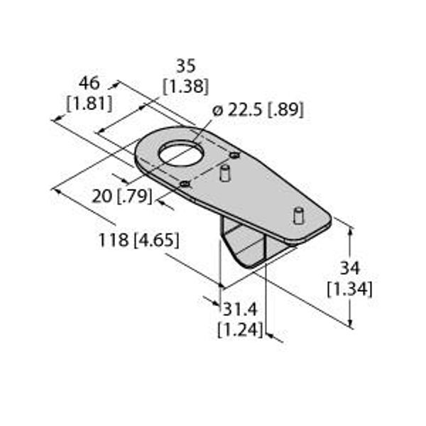 Accessories Mounting Bracket   SMB22FVK image 1