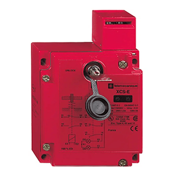 Limit switch XCSL761B3 metal roller lever image 1