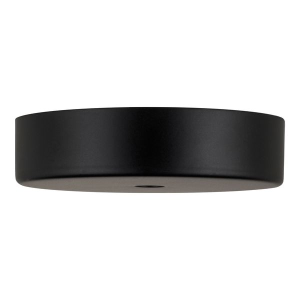 Ceiling Cup Metal Black + Black Cord Grip image 3