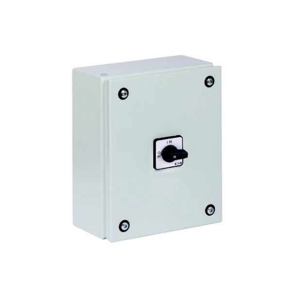 T3-4-8344/SE2 T3, 32 A, surface mounting, 4 contact unit(s), 90 °, maintained, 0-1, in steel enclosure, Design number 8344 image 4