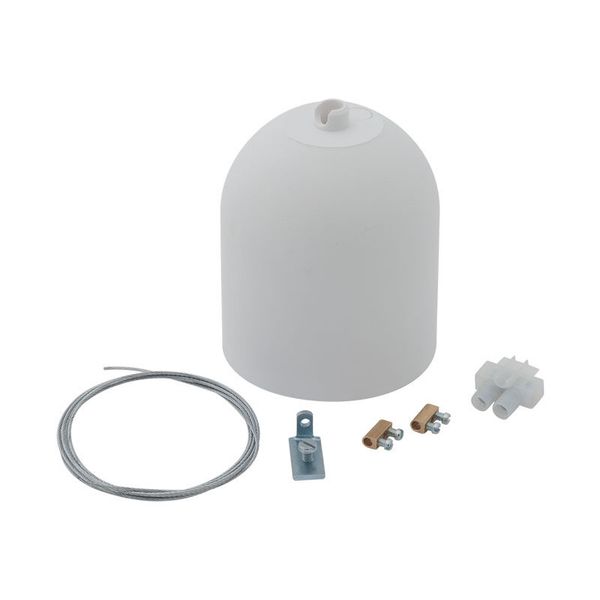 F1 cable suspension with slider for type MO and RPK - white image 1