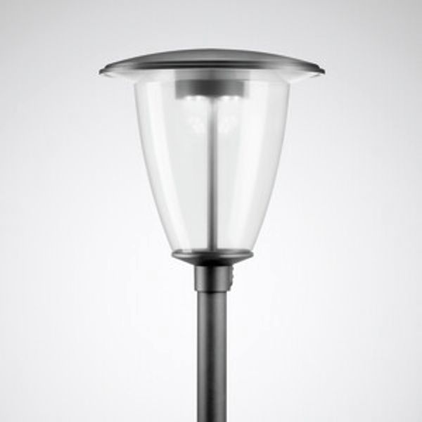 Post-top luminaires Lumantix Pilz (LTX P) CLO (normal) Lens Anthracite ETDD 17,50W 1800lm 70 rotationally sym. wide (RB6L) IP65 IK07 5 SDCM 7310151 image 1
