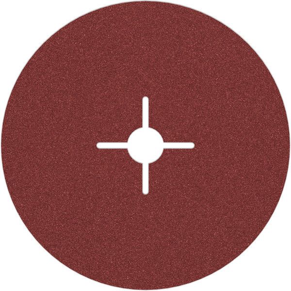 R780 fibre sanding disc, Best for Metal + Inox 180 x 22.23 mm, G100 image 2