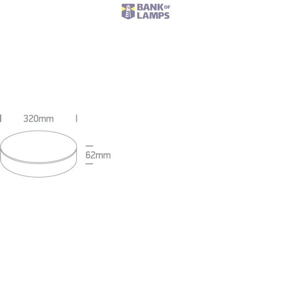 ANTHRACITE PLAFO 20W CCTV IP65 230V image 3